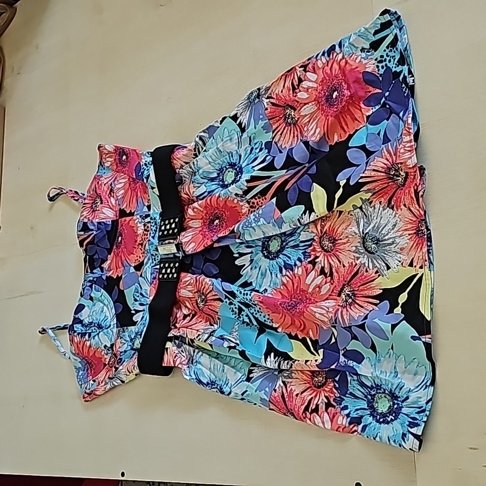 Summer dress, multi colored floral